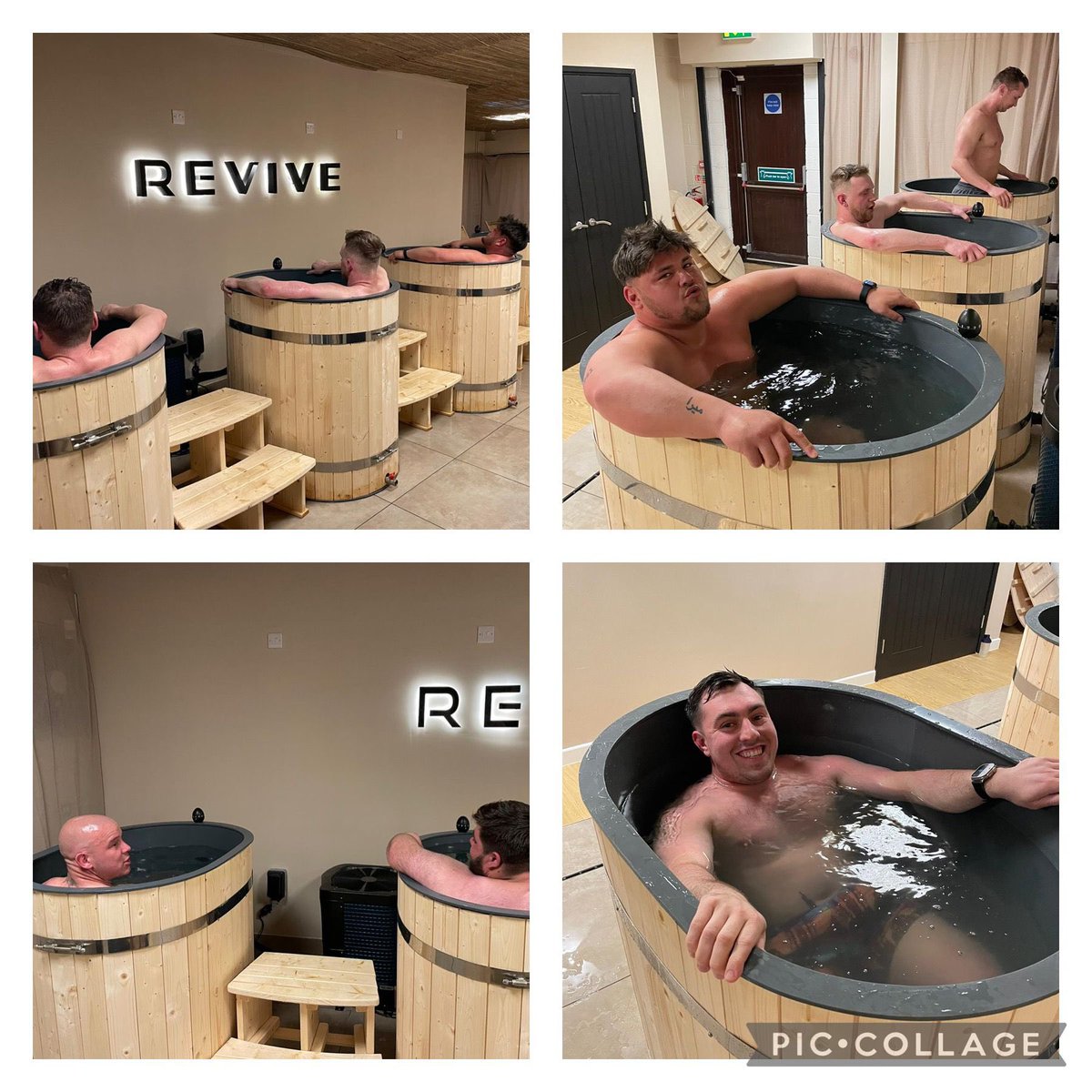 A big thanks to Revive Cowbridge for their support and use of their hot and cold therapy facilities tonight. After a tough run in to end of the season the boys were happy to try and ease the aches and niggles. Looking forward to working together next year #wheelers #wellness