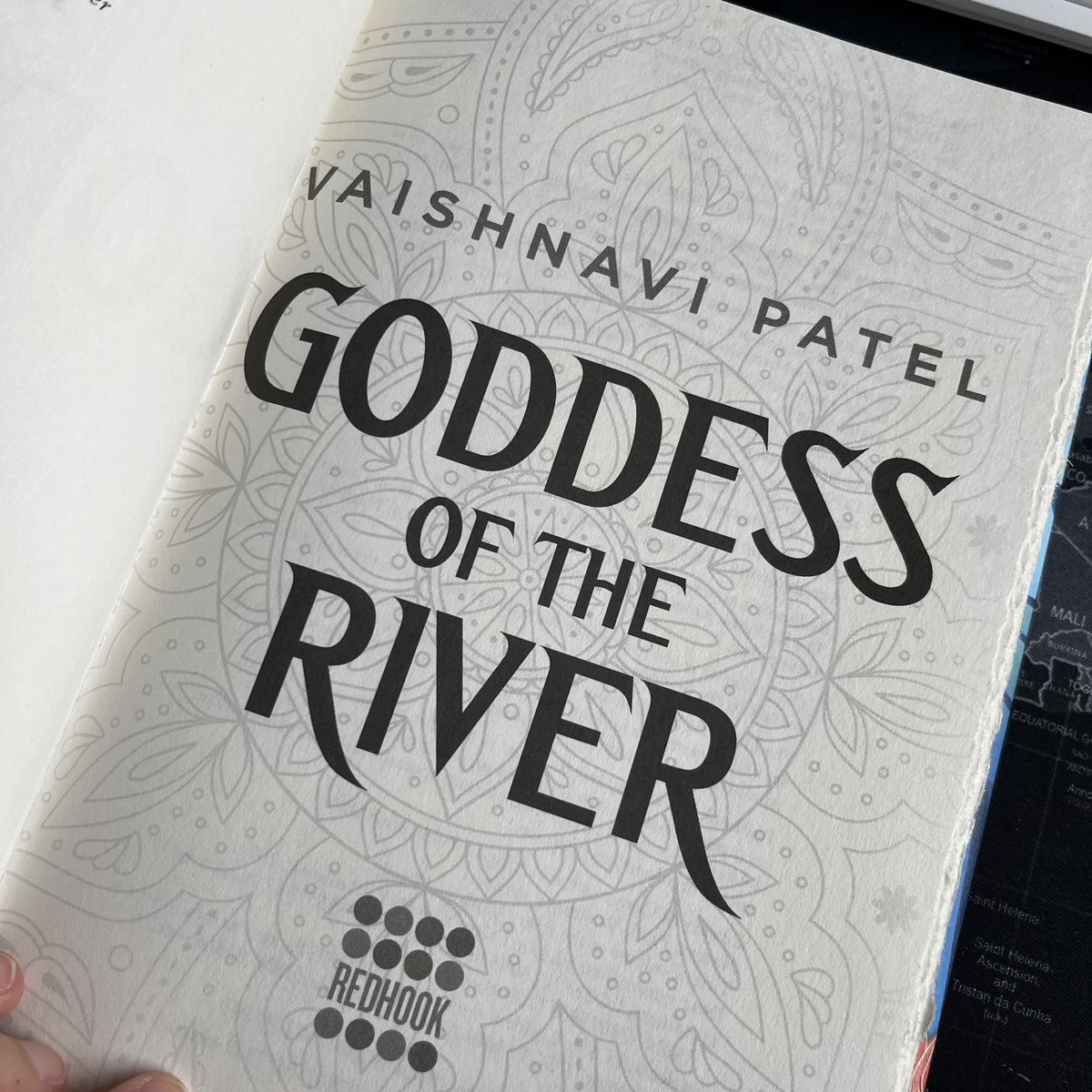 came home to exciting book mail from @angieeman @orbitbooks 👀✨ Goddess of the River by @VaishnaWrites comes out in May 2024 🪷