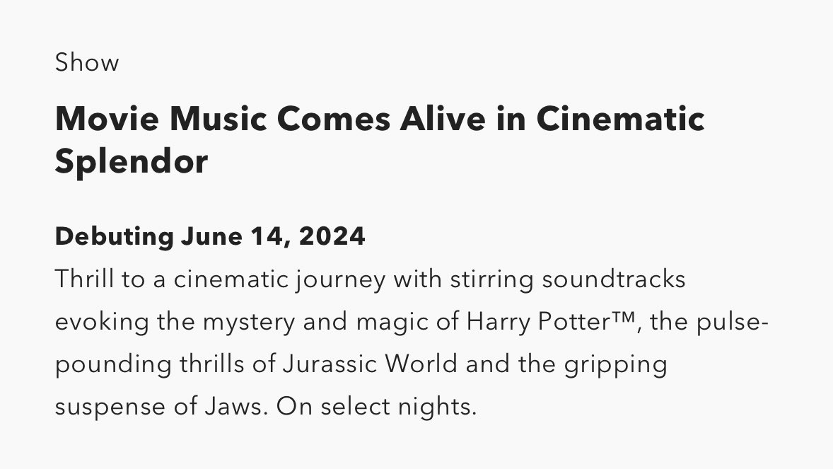 Get ready for a Cinesational Summer, as @UniversalORL brings you a lagoon show like never before! Debuting June 14th, this show is truly about to be a Symphonic Spectacular. 🎆
.
#CinesationalASymphonicSpectacular
#OrlandoFlorida #UniversalStudios
#UOAP #UniversalStudiosBlogger