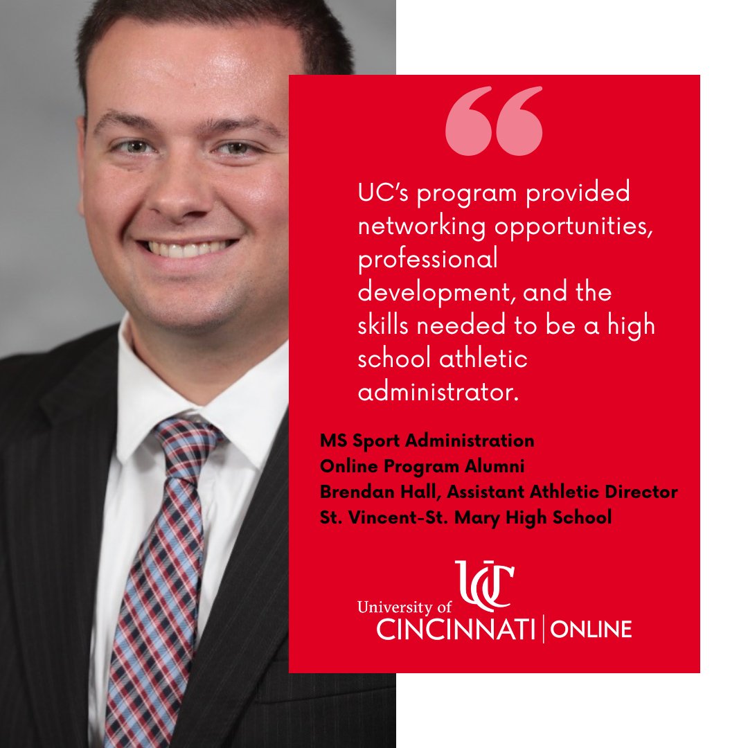 Learn more about UC's program that Brendan speaks so highly of here - bit.ly/447WTfg