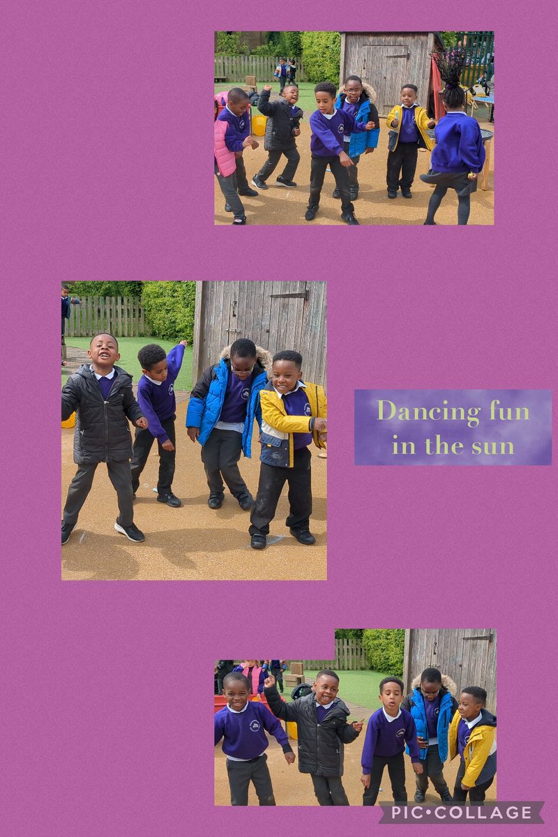Dancing in the sunshine this afternoon, Reception class enjoying a dance session #GrossMotor #ExpressiveArts #Motivation #Enthusiasm #PlayingIsLearning
