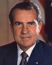 #OnThisDay 
29th April 1974

#uspresident #richardnixon announced the release of edited recordings relating to #watergate made inside the #whitehouse

#25again