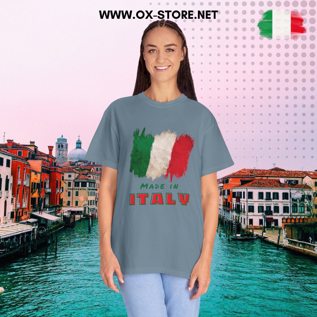 Bring a little Italian flair to your wardrobe with our 'Ciao Bella' t-shirt! 🇮🇹

This tee is perfect for showing your love for all things Italian!🍕🌄

Get yours todat! 🛍️

#italy #italian #pizza #italianfood #MadeInItaly #travel #traveling #trip #italytrip #italia #italianstyle
