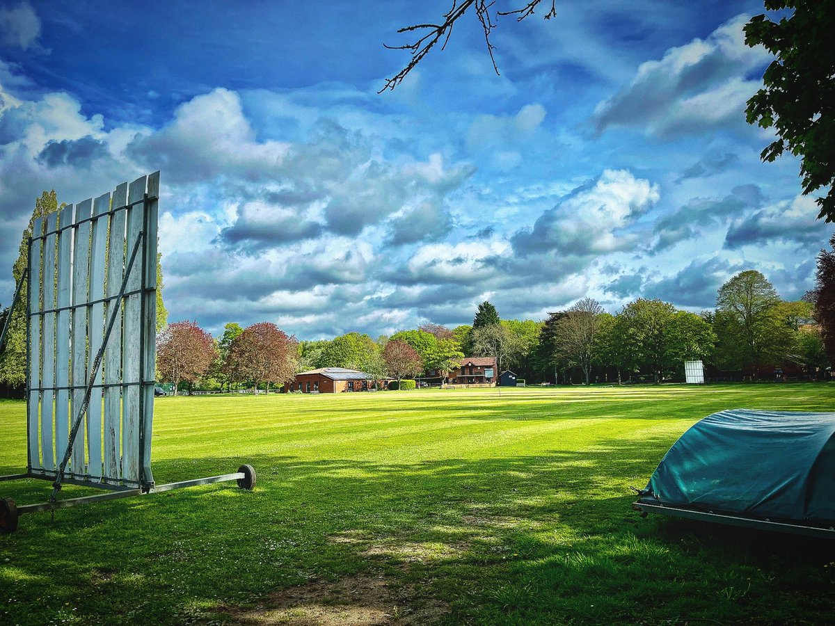 I can almost hear the thwack of leather on willow 🏏😎☀️ #cricket