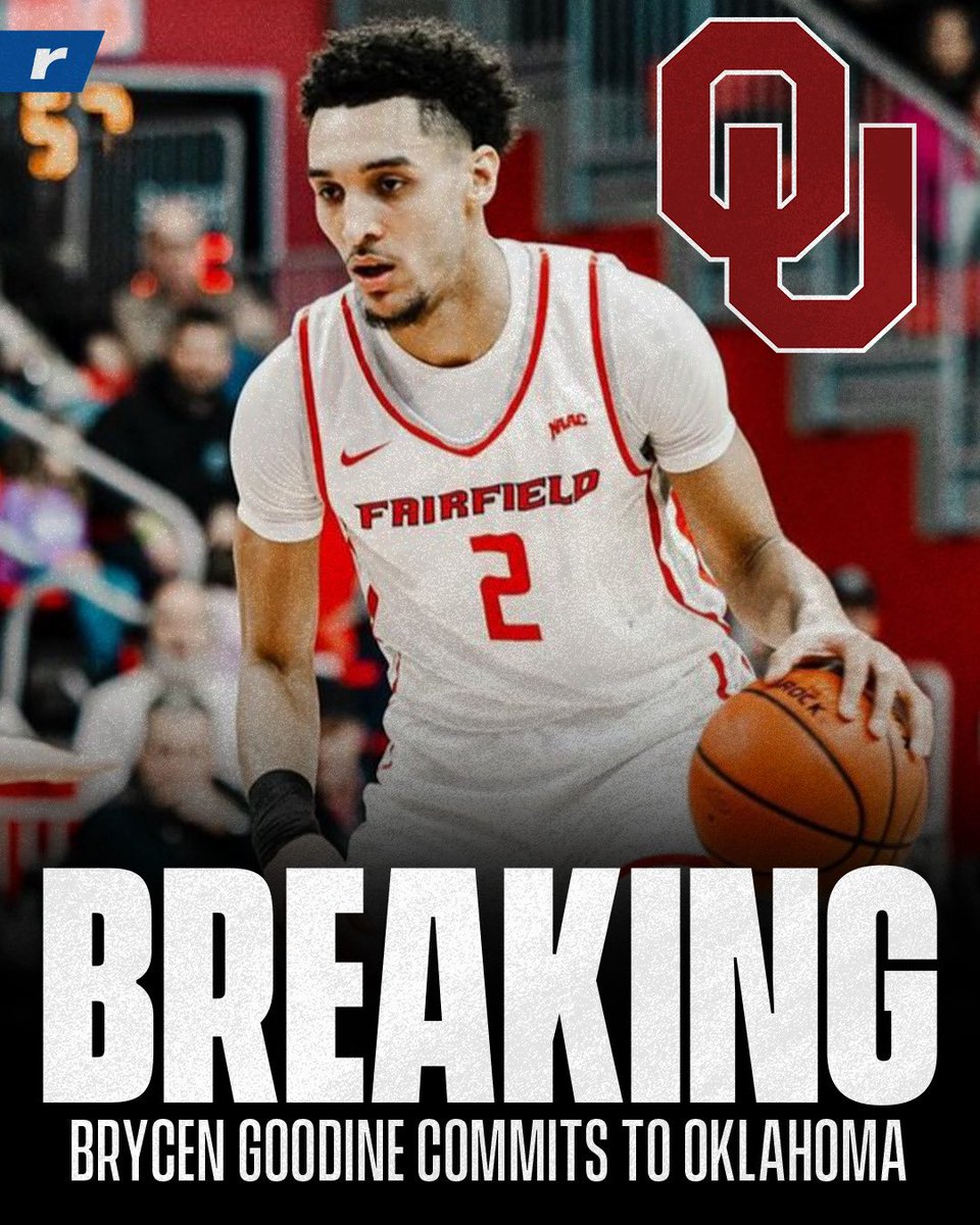 The #Sooners picked up a commitment from Fairfield transfer Brycen Goodine. Goodine averaged 13.9 points, 3.0 rebounds, and 1.4 assists. Goodine shot an outstanding 46.7% from behind the arc on 5.3 attempts per game. He was named MAAC Sixth Man of the Year.