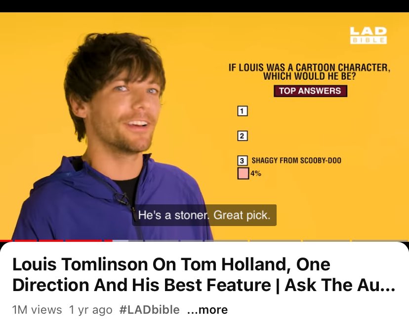 @PopCrave this has literally been 10+ years in the making lmfao we NEED @Louis_Tomlinson as shaggy