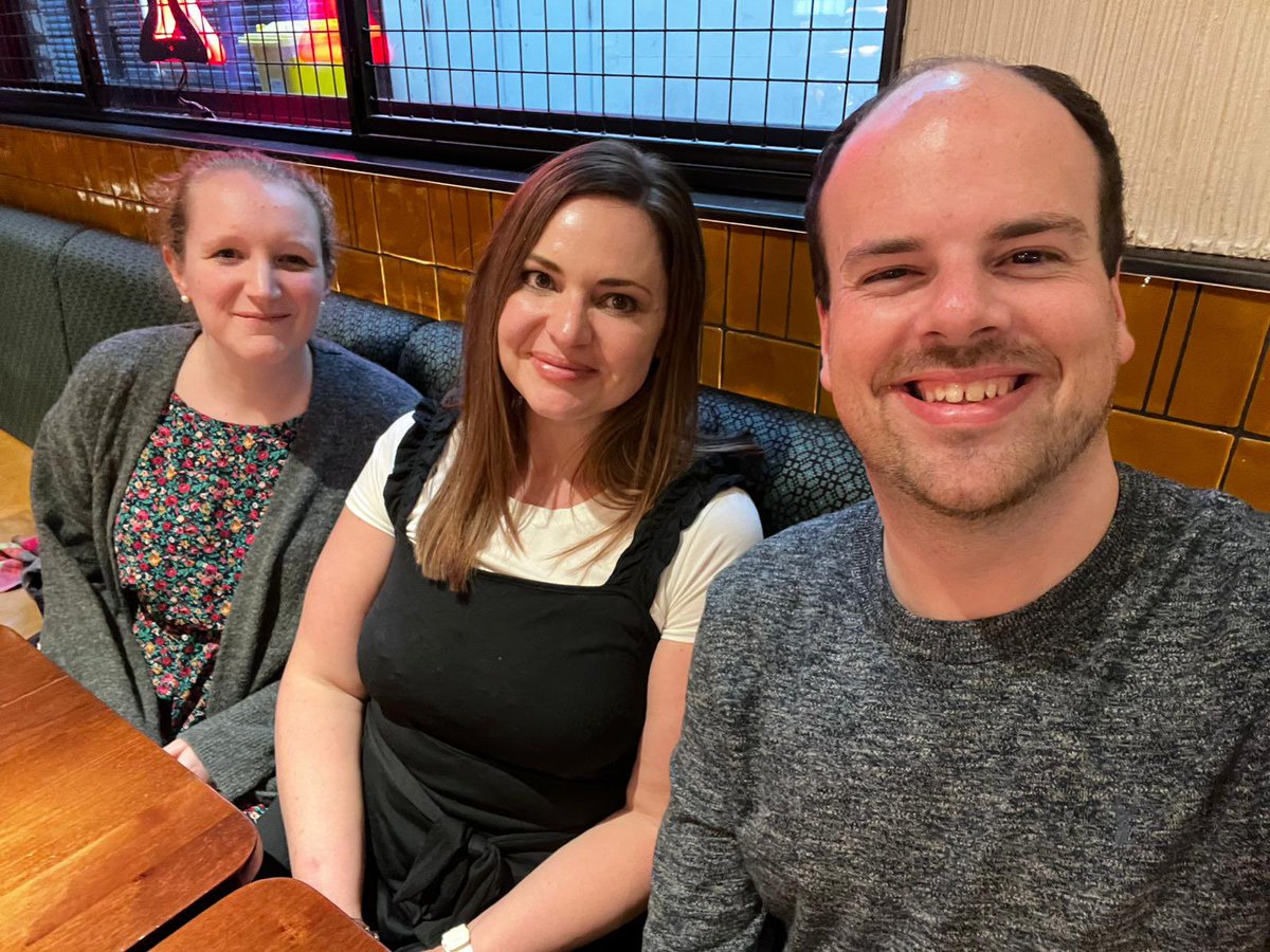 Celebrating 7 years of properly working in the world of HE Careers with two of my first ‘careers’ friends ✨ #FriendsFromWork