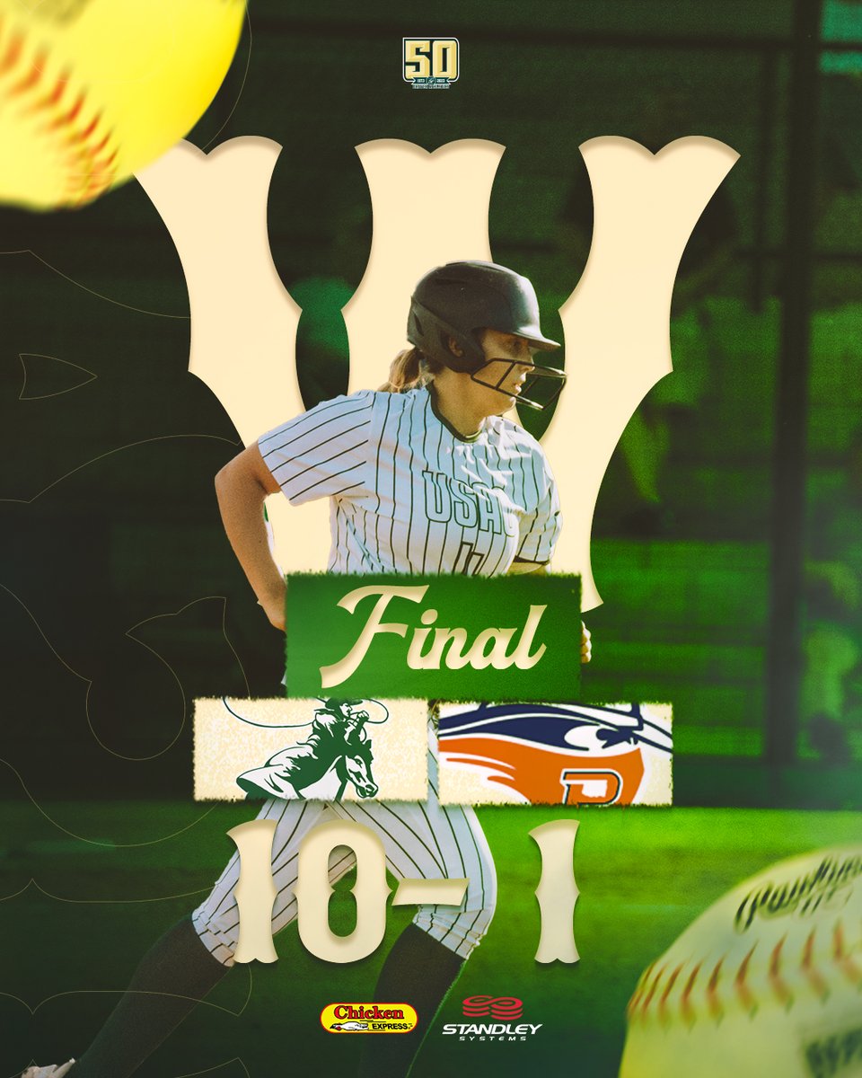 The Drovers complete the 𝙎𝙒𝙀𝙀𝙋 and extend their win streak to 21!🧹💨 K. Williams: 3-4, 1R Selfridge: 2-4, 2B, 3RBI Eaton: 2-3, 1R, 1RBI Goucher: 1-4, HR, 2R, 3RBI Gregory: 4 IP, 0 ER, 3 H, 8 K #DroverDUB x #DroverNation🐎
