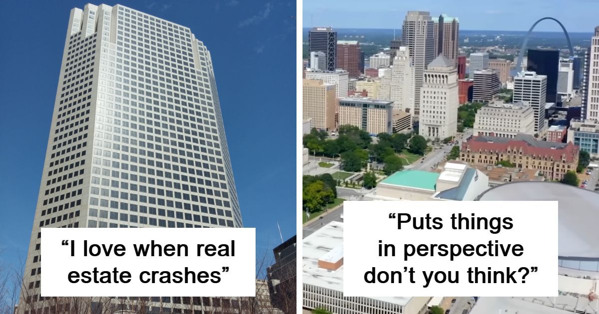 An Entire Skyscraper In St. Louis Sold For $3.6M, Less Than The Cost Of A Studio Apartment In NYC. A St. Louis skyscraper sold for a fraction of its price amid new telecommuting trends, revealing seismic shifts in office real estate. bit.ly/4bfPcWB