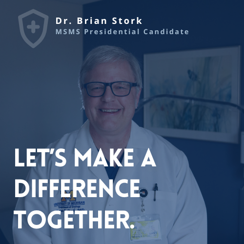 Feeling overwhelmed by administrative burdens and a loss of autonomy? You're not alone. I'm Dr. Brian Stork, and through MSMS, I've found a community dedicated to improving our professional lives. Let's make a difference together. connect.msms.org/Membership/Join