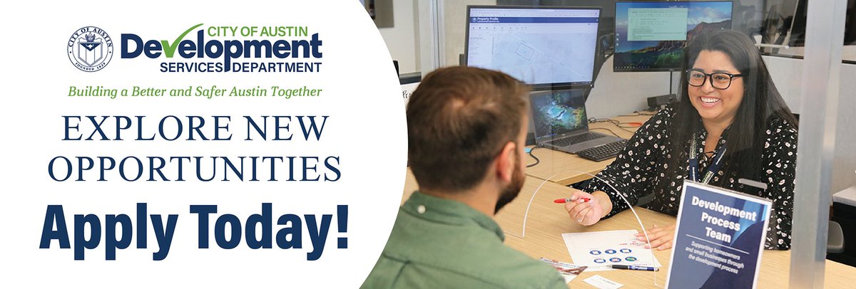 The Development Services Department is seeking a Dispatcher II reporting to the safety department!

Apply Today: austincityjobs.org/postings/117844

#KeepAustinHired #AustinJobs #NowHiring #DispatcherJobs