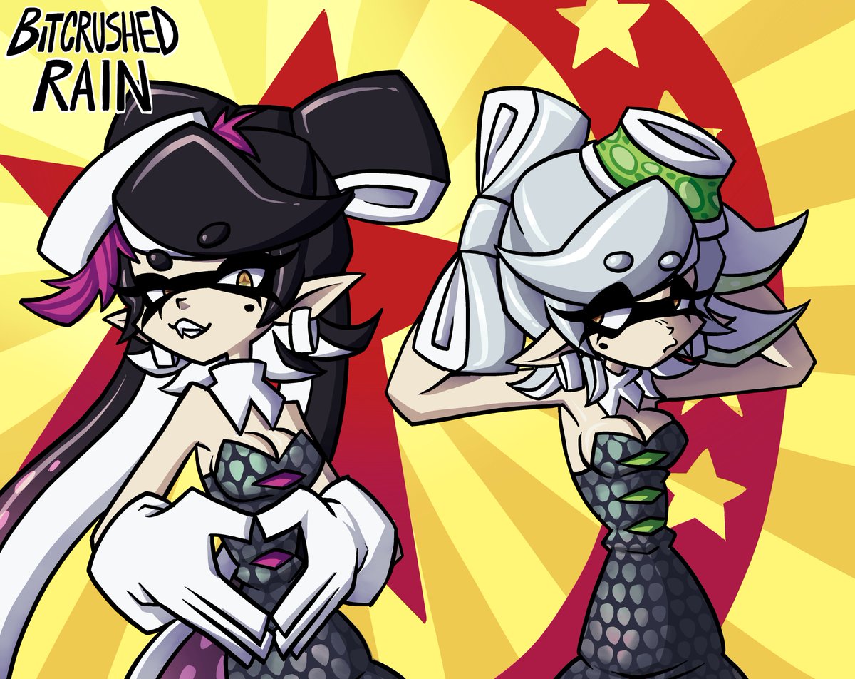 bitcrushedrain's tweet photo. I knowww I know im late to the funeral but rip splatoon 1, was a great game i unfortunetaly never got to fully play 
#Splatoon #SquidSisters https://t.co/x4tb7Aq435