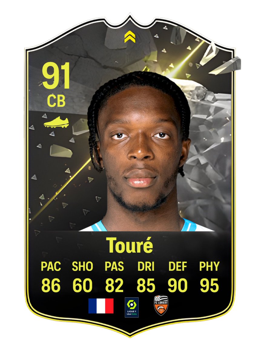 Toure is getting the Showdown Upgrade after FC Lorient win eLigue 1⏫🏆

6'9 CB with these stats is insane 🤣 #FC24