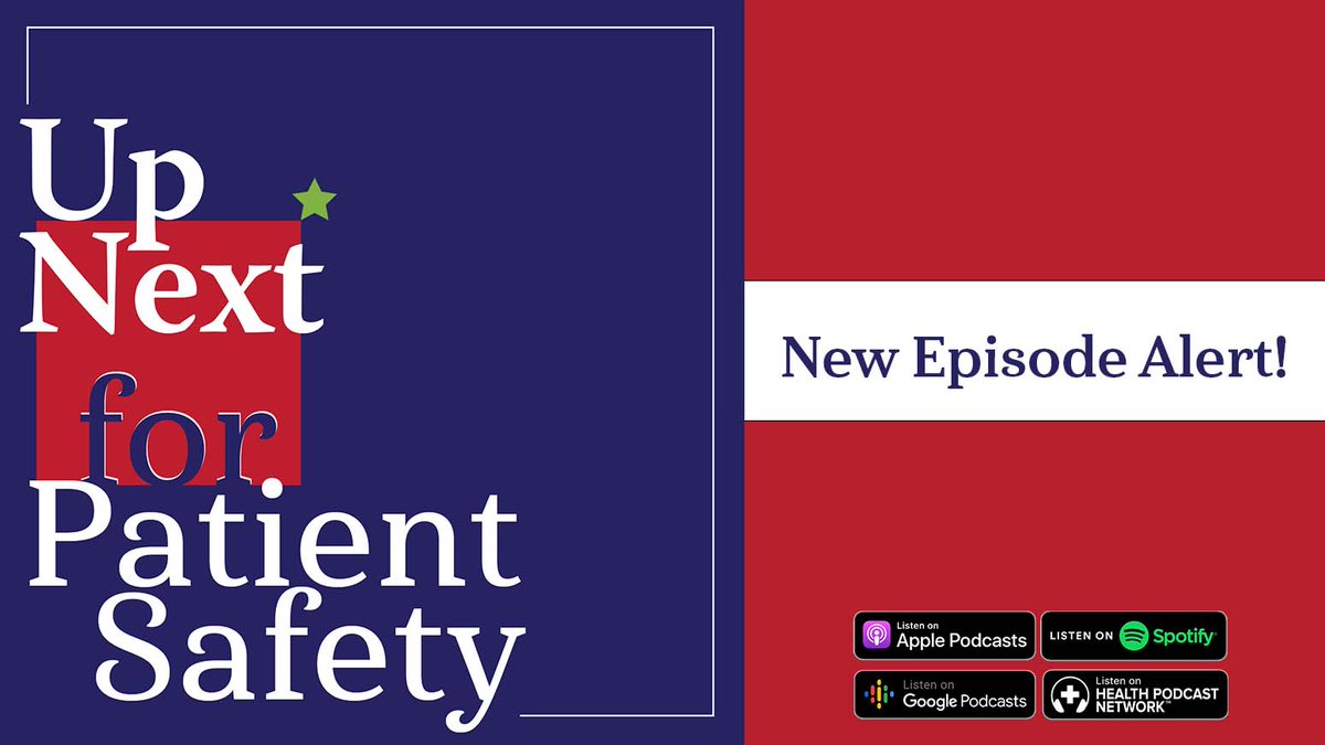 📣New Episode Alert!📣 On the Up Next for Patient Safety podcast, host @KarenWFeinstein speaks with Nancy Leveson and Michael Shabot on transforming healthcare safety culture. Listen at hubs.li/Q02vqbWb0 or wherever you get your podcasts. #patientsafety #medicalerror