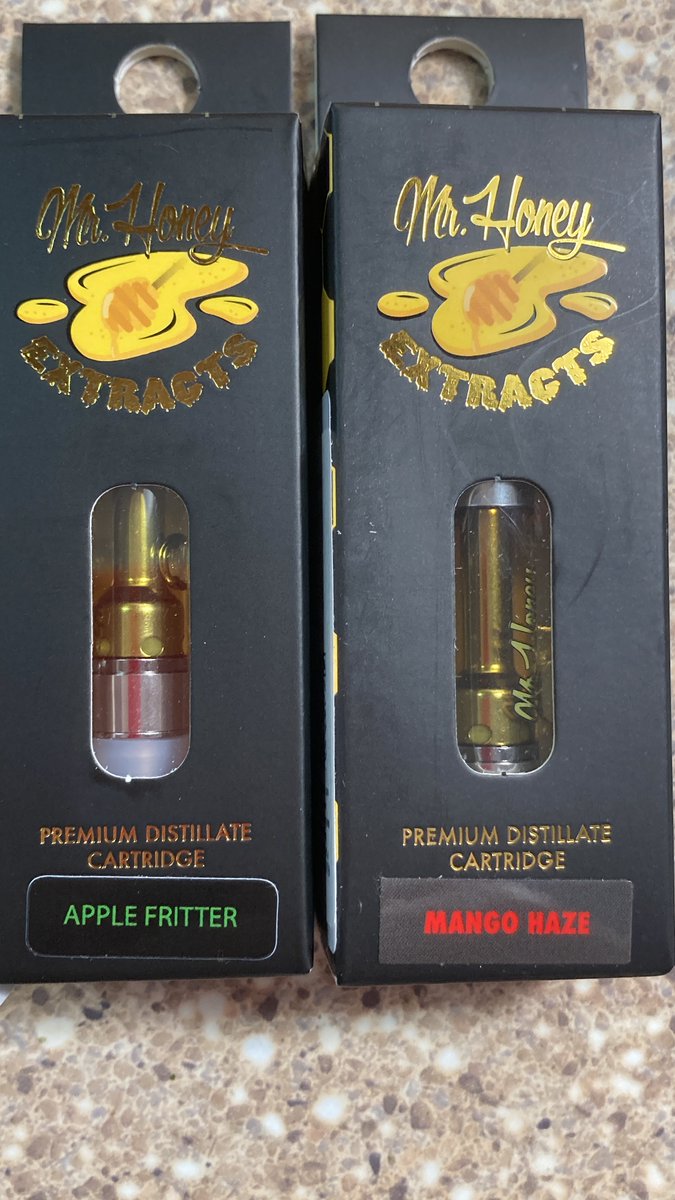 #MrHoneyExtracts Great quality for a distillate cartridge 🤙