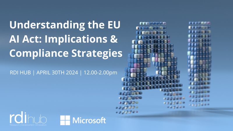 Looking forward to tomorrow's AI Masterclass on Understanding the EU AI Act Delve into the EU AI Act with us on April 30th (12-2pm) in a hybrid session led by AI expert Jared Browne. Perfect for legal profs, business leaders, and AI enthusiasts eager to understand compliance and…