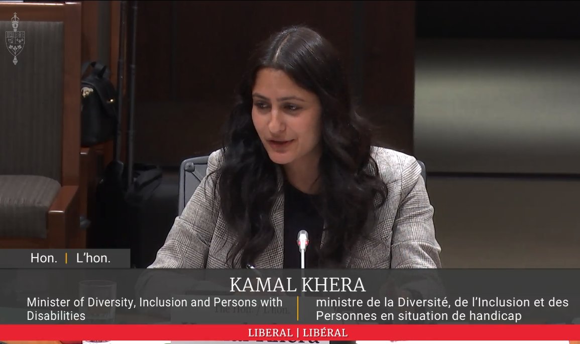 No new info from @KamalKheraLib at #HUMA. Despite pressing questions from @TracyGrayKLC, @BonitaZarrillo & other committee members, there are no answers from gov't about why the #CanadaDisabilityBenefit is so inadequately funded and #inaccessible to #pwd. We expect & demand more.