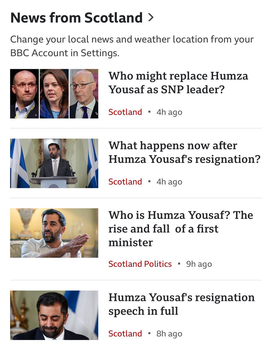 Amazing the vast reporting resource the BBC can allocate to Scotland on this type of story but they never can muster the enthusiasm to cover stories where we get royally screwed by WM.