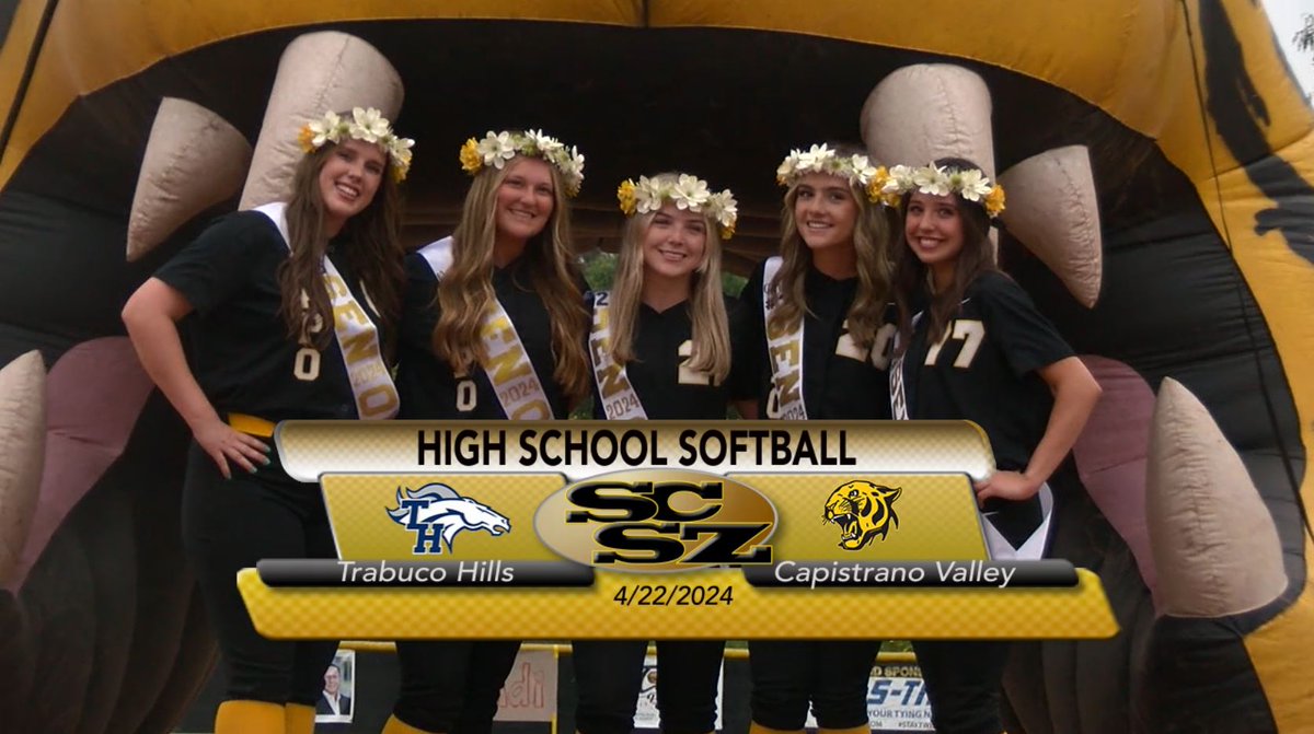 The new #SouthCountySportsZone has all the highlights of @THHSMustangs, @CapoValleyHS and @MVHS_Diablos going for league titles in baseball and softball! ⚾️🥎 Watch now: youtu.be/906WfVqifrM @trabucobaseball @CapoSoftball @ANHS_Baseball @alisoviejocity @THHSAthletics