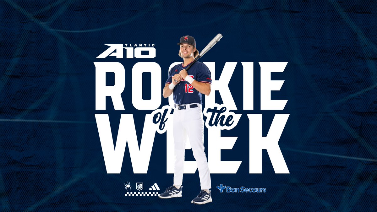 Let's go Arc! 👏👏

Congratulations @JackArcamone1 on collecting #A10Base Rookie of the Week honors!
#OneRichmond @SpiderAthletics @BonSecours 

🔗spides.us/4bemoxJ