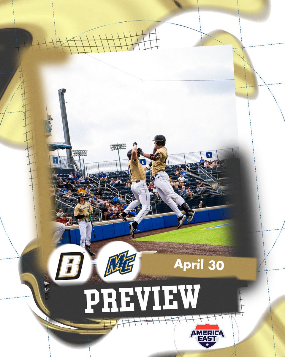 MIDWEEK PREVIEW \\ Bryant and Merrimack wrap up their three-game season series on Tuesday afternoon at Conaty Park. First pitch is set for 3:00 p.m. tinyurl.com/tawk8d3m