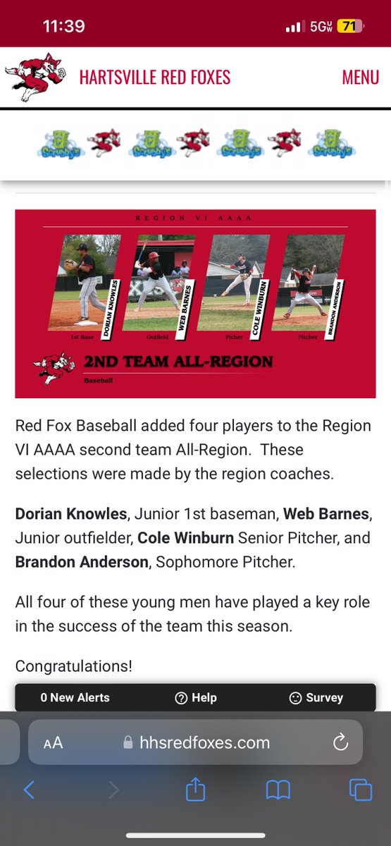 #AGTG Blessed to be Named All Region🤝🏽 @HartsvilleB