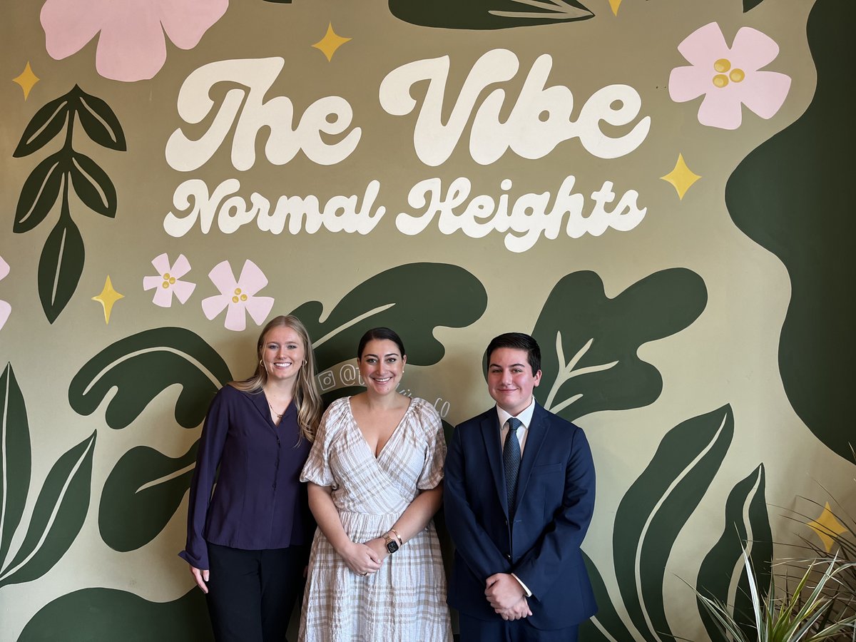It was great to celebrate our San Diego interns, James and Murphy, and their months of hard work at The Vibe in Normal Heights! Thank you for your service to CA-51!