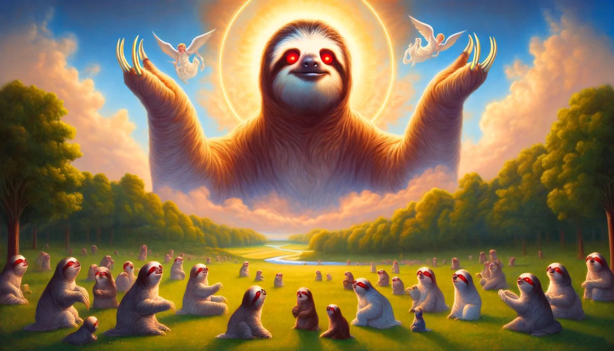 🌿🚀 Hark, disciples of Slothana! 🌟 Our Lord Sloth shall grace us with the first coming of Slothana's liquidity on the first day of May at 4pm UTC. 🕓 Most loyal participants in the presale shall be blessed with their Slothana tokens starting from this auspicious hour. But…