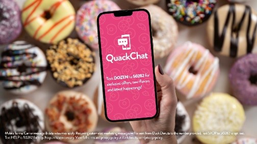 Why Duck Donuts made the switch from a loyalty app to an SMS rewards program. Duck Donuts CEO Betsy Hamm discusses the restaurant company’s transition from a loyalty app to a text message-based rewards program called QuackChat ow.ly/wq6N105rf3h