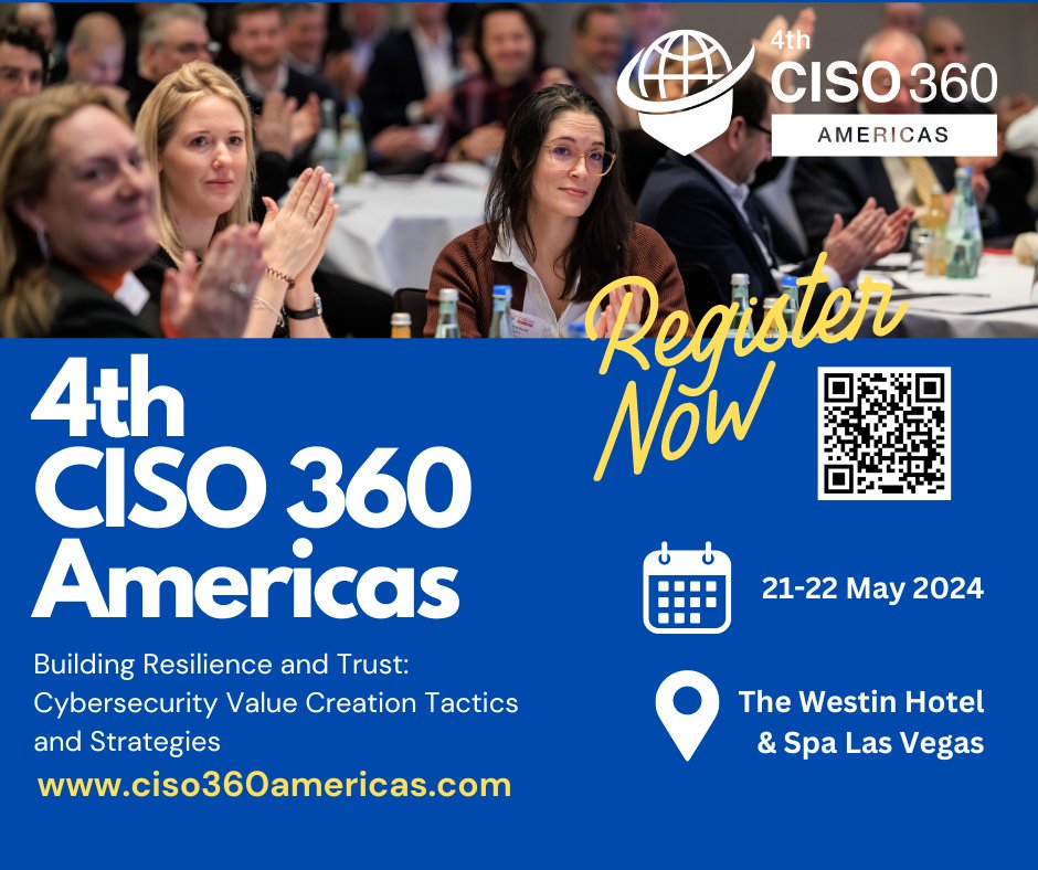 Join #CISOs in #LasVegas for #Content #AI #Knowledge #Peer2peer advice and #Networking.
Register now! pulseconferences.com/conference/4th…