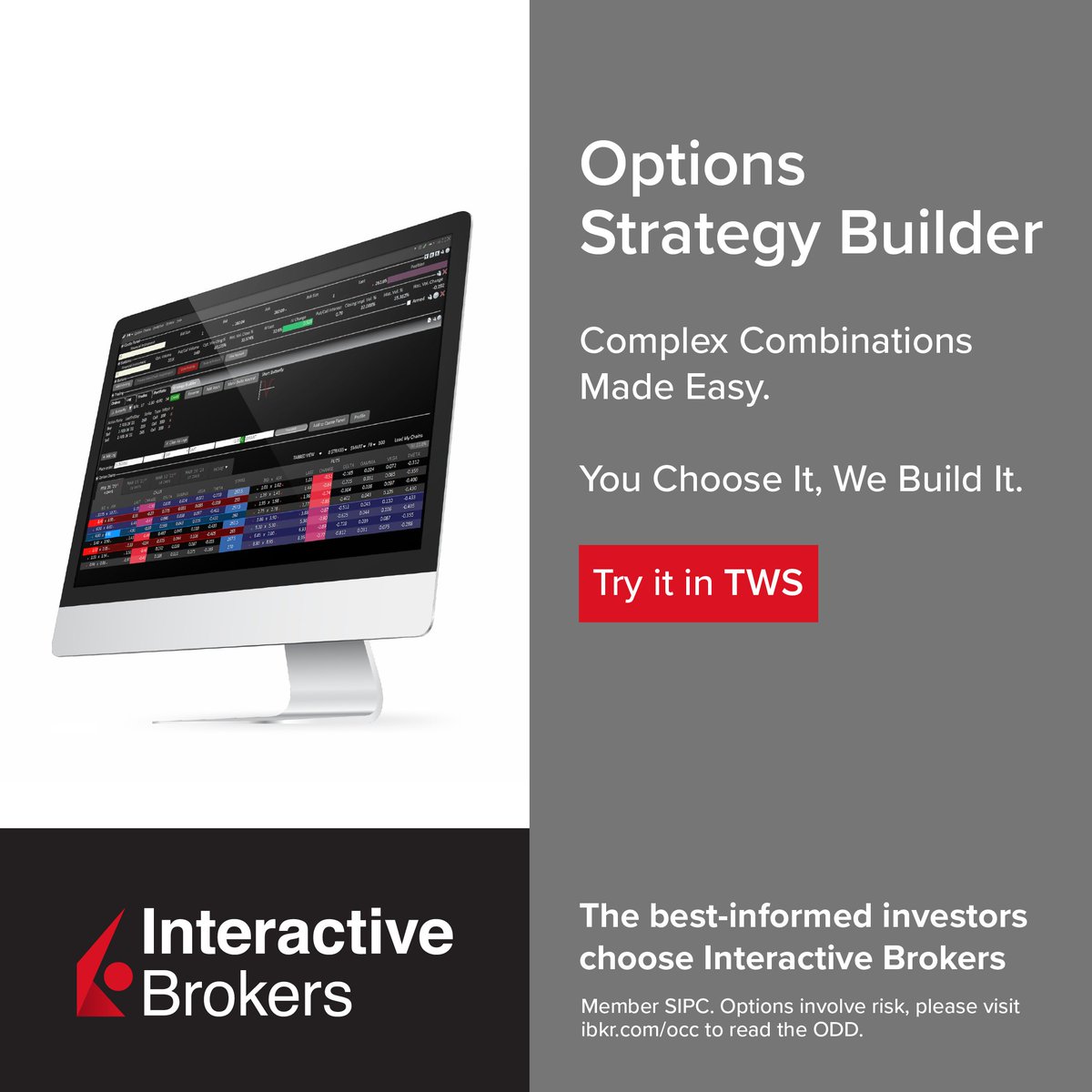 🛠️ You choose it, we build it. The Options Strategy Builder makes it easy to build complex multi-leg #options strategies. Try it out in #TWS: spr.ly/stratbt