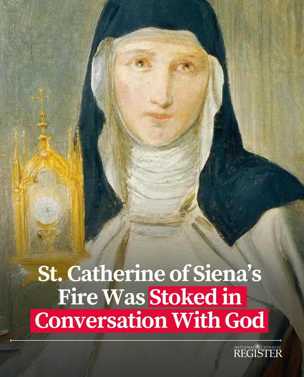 St. Catherine of Siena’s Fire Was Stoked in Conversation With God ‘Be who God meant you to be,’ said St. Catherine, ‘and you will set the world on fire.’ bit.ly/3Ui8xzr