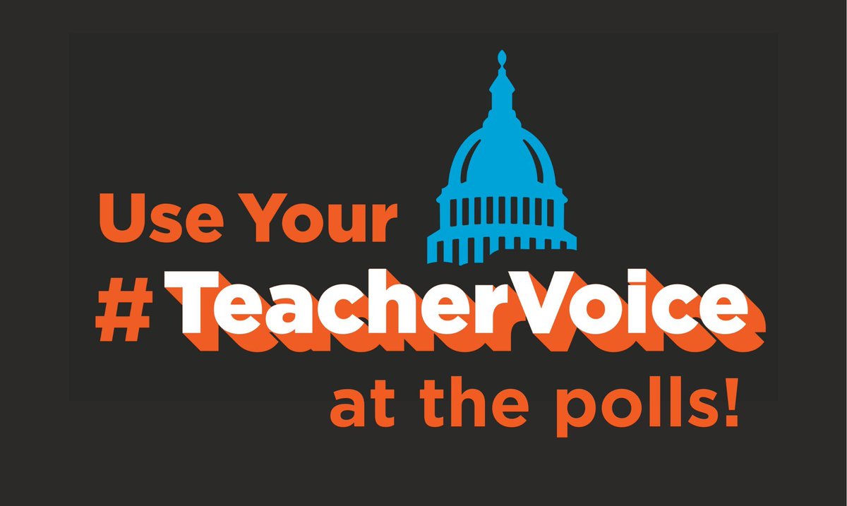 Public education is always on the ballot. Use your #teachervoice in every election. #txed #txlege