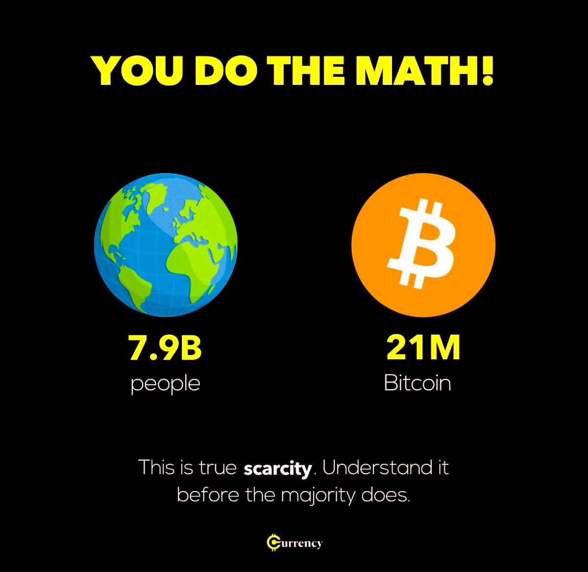 #Bitcoin is simple math.