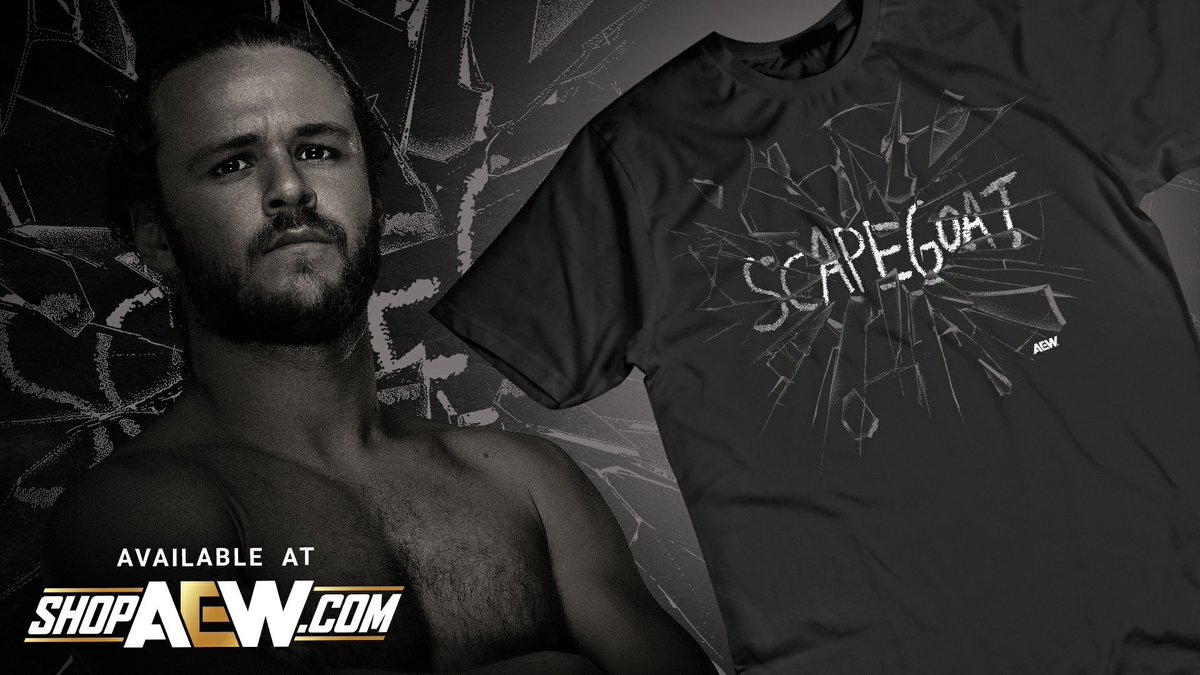 SCAPEGOAT. Get the latest Jack Perry @boy_myth_legend shirt today at ShopAEW.com! shopaew.com/catalog/produc… #shopaew #aew #aewdynamite #aewrampage #aewcollision