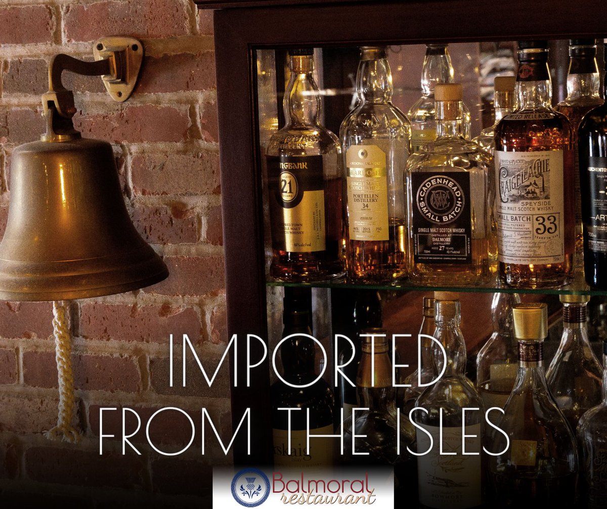 Scotch whisky imported from the isles. 🥃 There's nothing better! #yelptop100 #scottishfare #stcharles #foodie #explorescotland