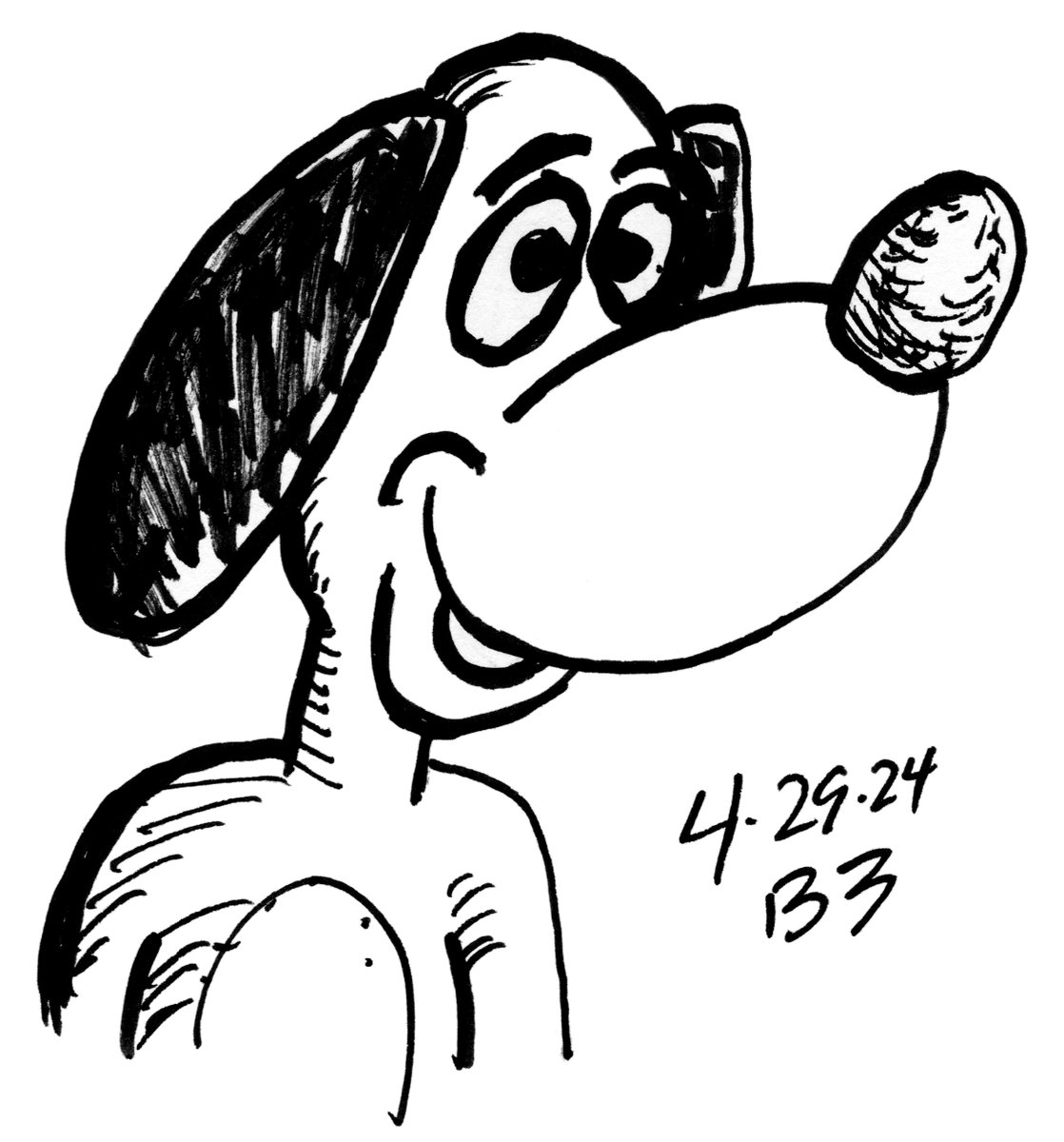 Dopey Dawg!!!

#Doodle #DailyDoodle #draw