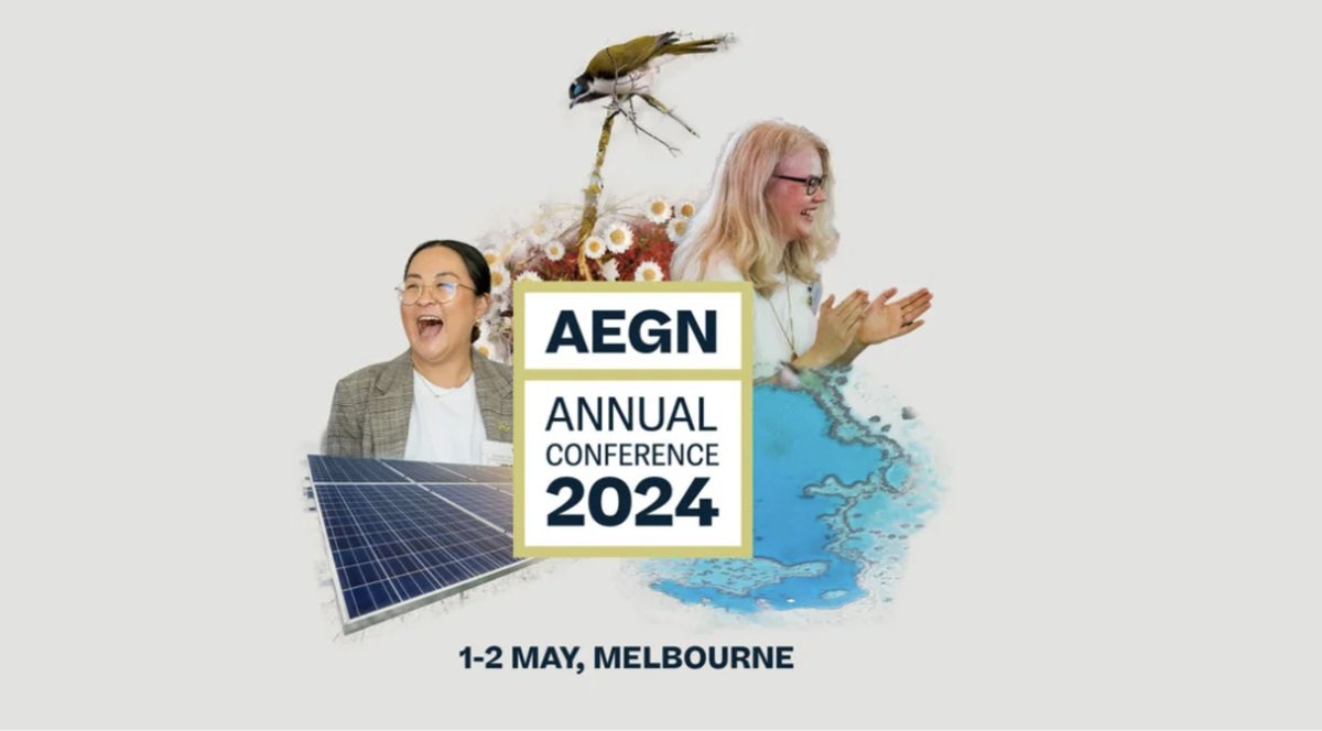 AEGN’s 2024 Annual Conference will allow change-makers to gather and deepen relationships towards addressing #ClimateChange. Date: May 1–2 | Melbourne, Australia Register here: members.wingsweb.org/events/81266 #PhilanthropyForClimate