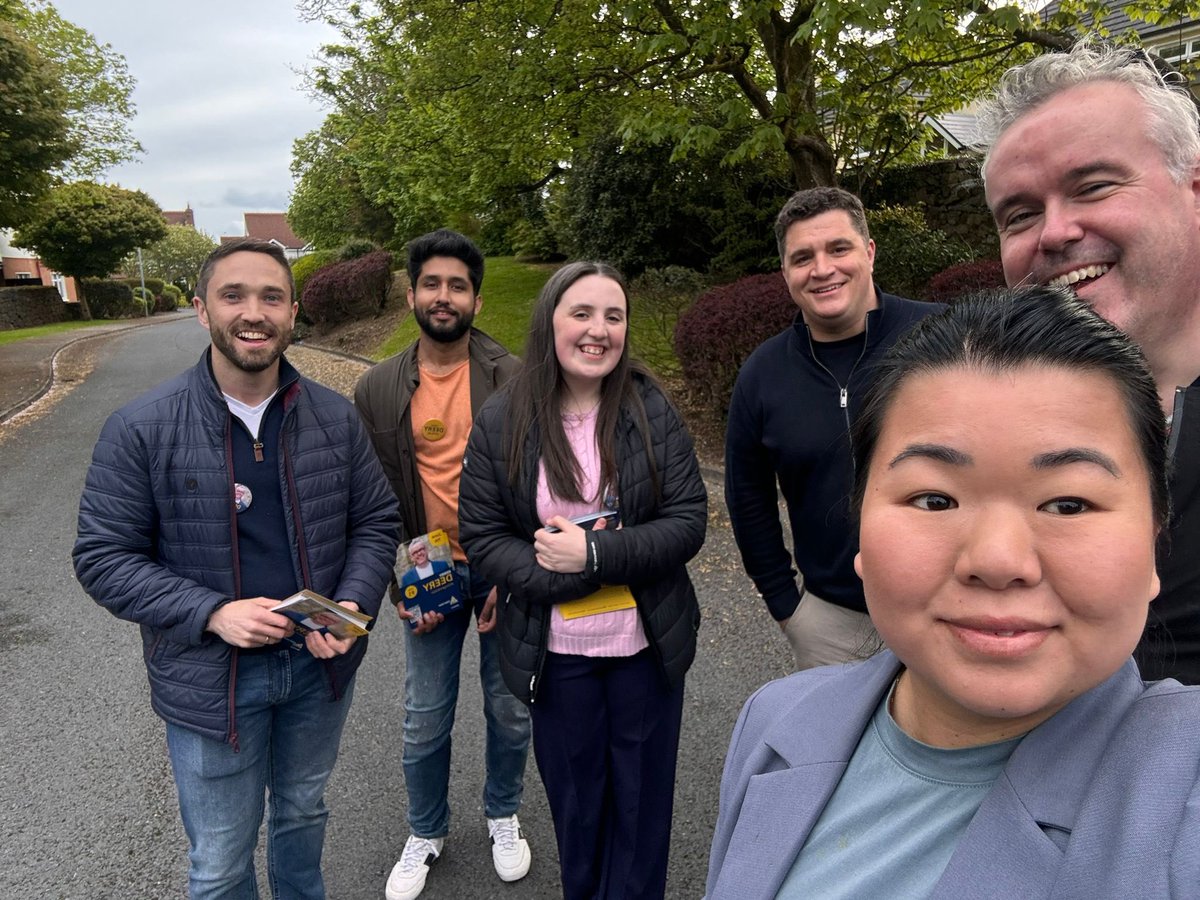 Brill canvass this evening with the #team4change in & around Taylor’s hill. Safe cycling, lack of faith in the local authority, the ring road & how our city looks we’re todays issues. Also some really practical ideas & solutions from people on the doors. KennyDeery.com