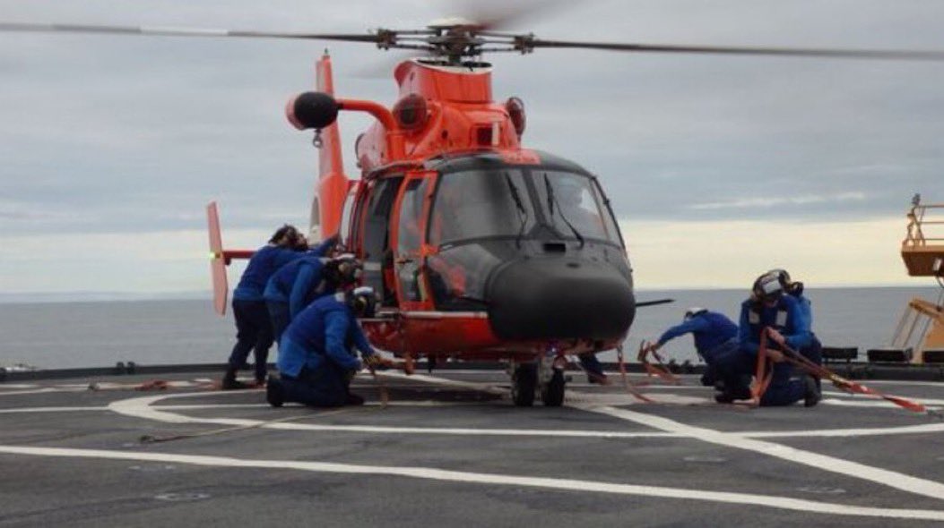 🔴 Les Airbus MH-65 de la Garde côtière américaine se retirent de la mission dans l'Arctique