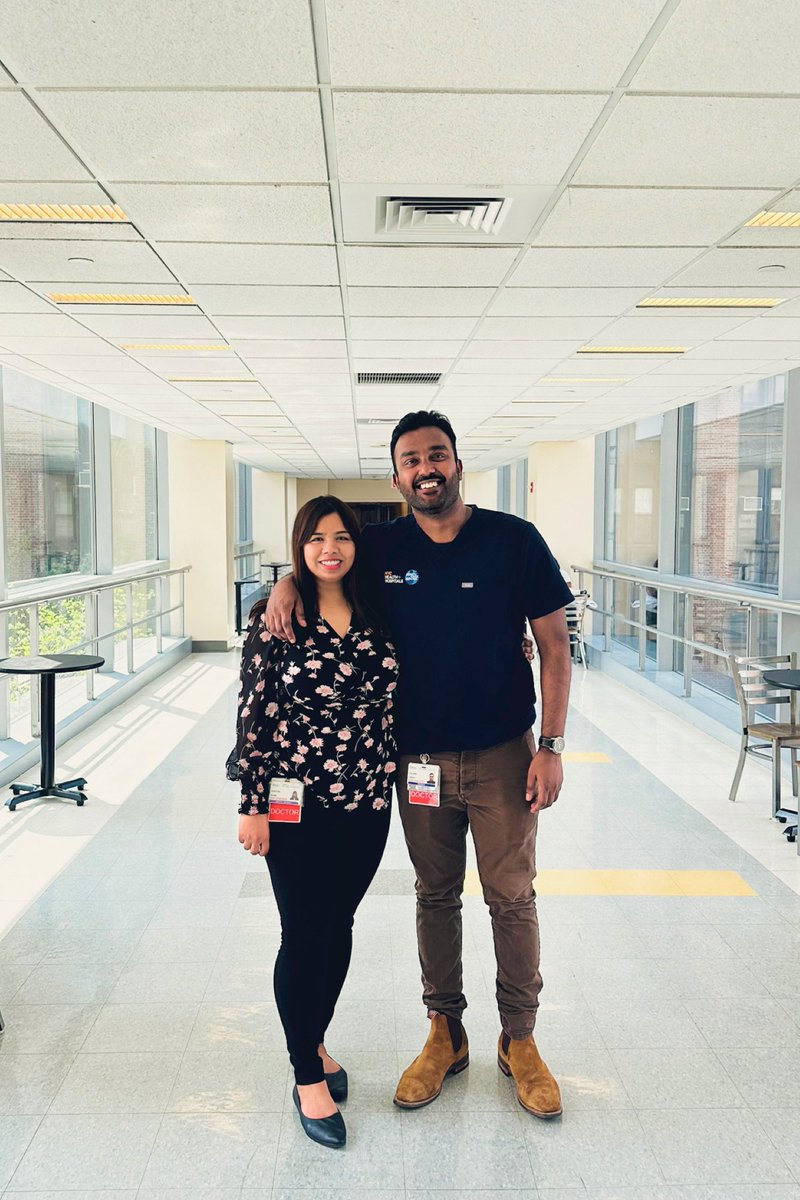 Beginning a new chapter as Chief Resident with my co-chief! Excited to lead, learn, and grow. 🤝 #NewJourney #ChiefResidents #NYCHHC #InpatientChiefs @KingsCountyHosp @sunydownstate