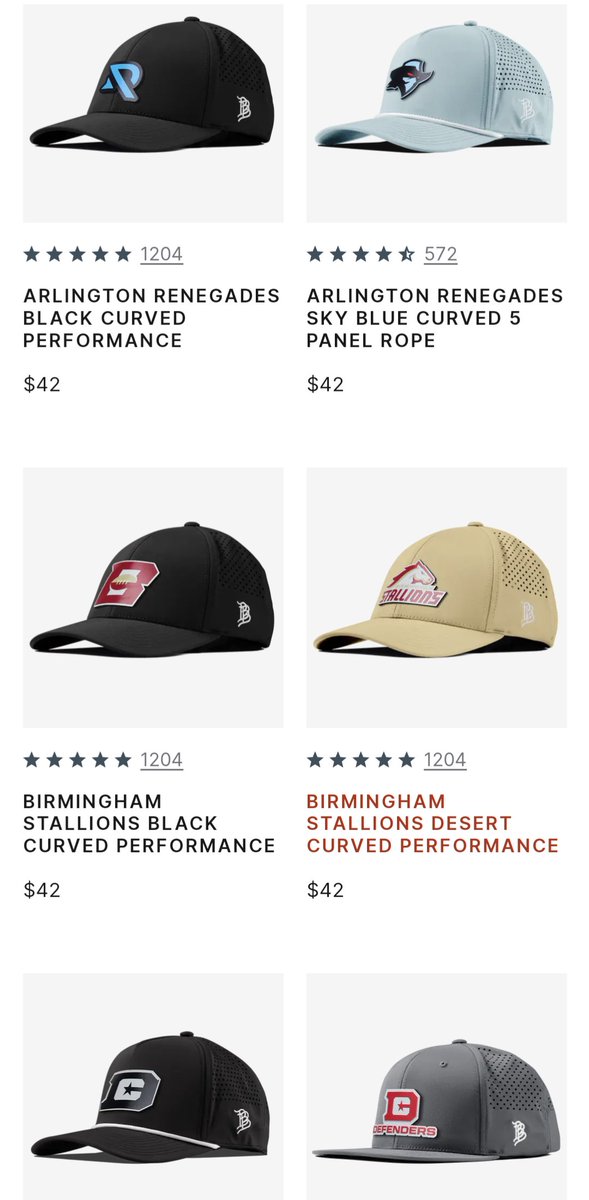 This is awesome 😎 

@BrandedBills has a UFL collection of bags available! Each team has at least one hat available for purchase. Link in the comments. 

Which one you picking up? 👀 

#UFL #UFL2024