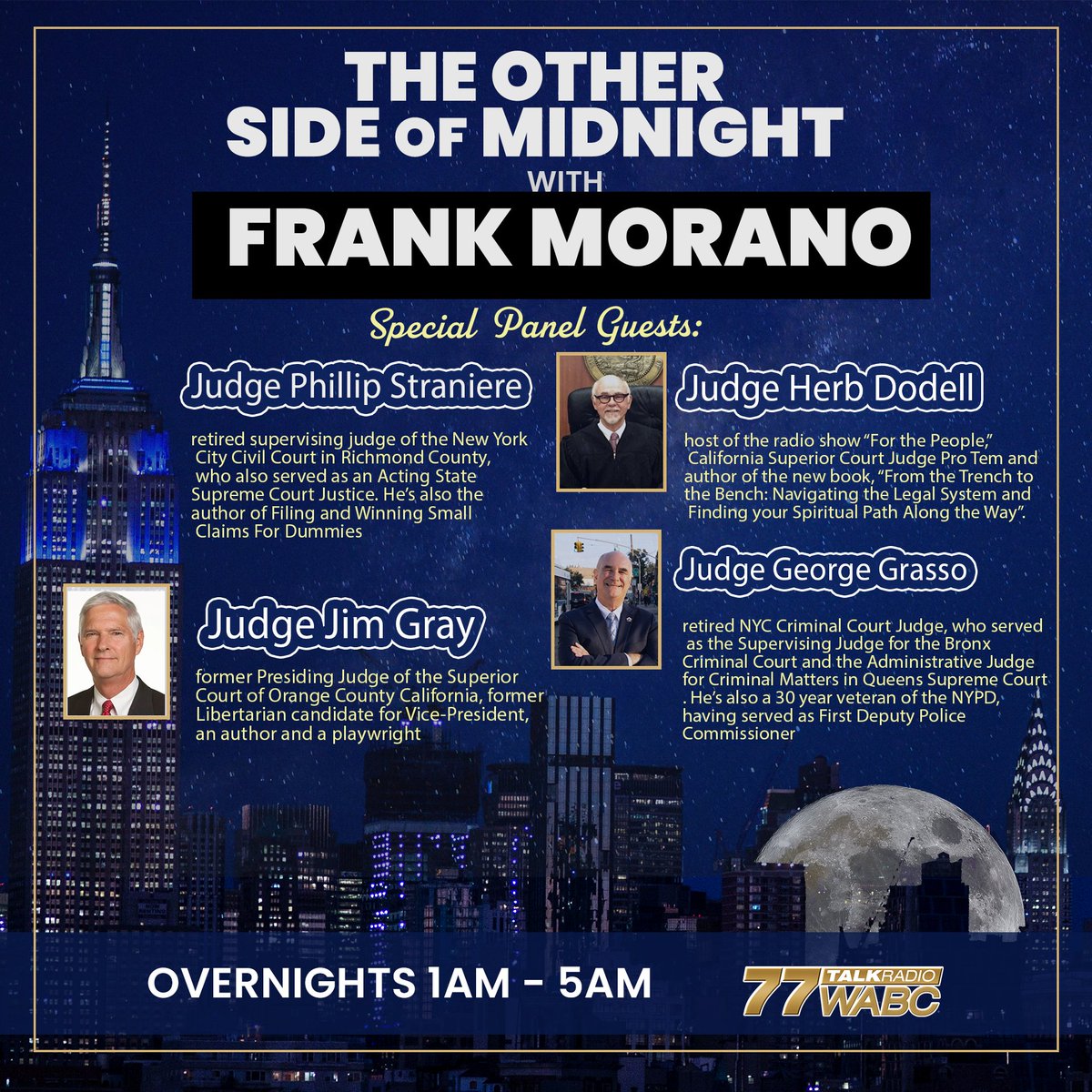 ICYMI: This morning's program can be heard here. wabcradio.com/episode/lead-b… I enjoyed talking with @JudgeJamesGray @JudgeHerbDodell & @Grasso4Queens and taking your calls on anything and everything.