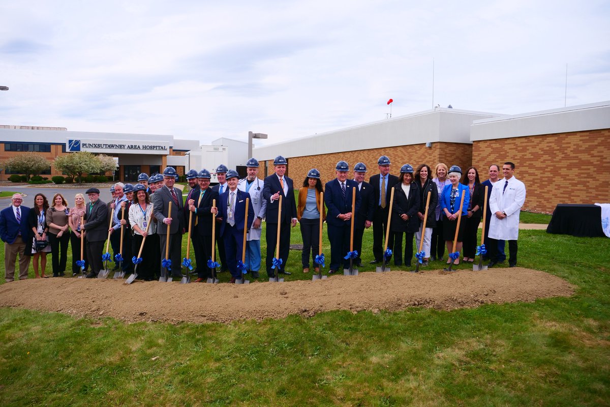 I was pleased to take part in a recent groundbreaking ceremony for a substantial improvement project at Punxsutawney Area Hospital. 🏥 #ruralhealthcare #Hospitals 🔗 shorturl.at/dERZ6