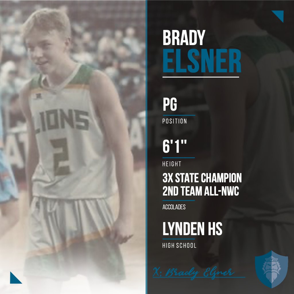Excited to announce the signing of Brady Elsner! Brady is a true floor general who set Lynden HS's record for most assists in a season this year. He won 3 state titles at Lynden and gets it done in the classroom with a 3.8 GPA. Welcome to the Triton family, Brady!

#tritonpride