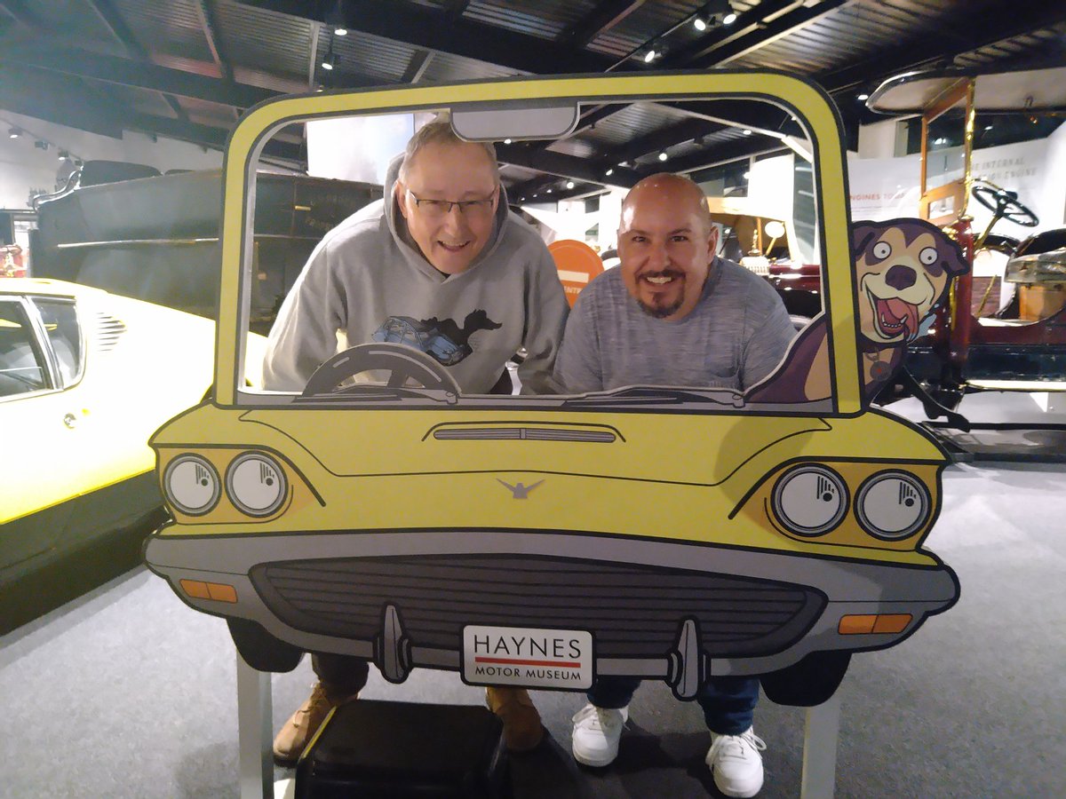 After my post earlier saying I need to get out more, I went out... to a car museum. In the company of @Teggy79 (and Mrs Teggy) who stopped by on their European tour. Will spam you with photos in the next couple of days...