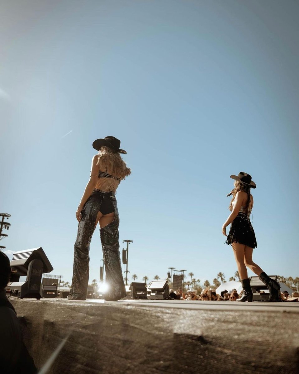 Thank you @Stagecoach & all you beautiful country music lovin' people for making our 3rd time playing the best festival EVER so magical 🥹 p.s Sad Girl Summer dropping next month 😘