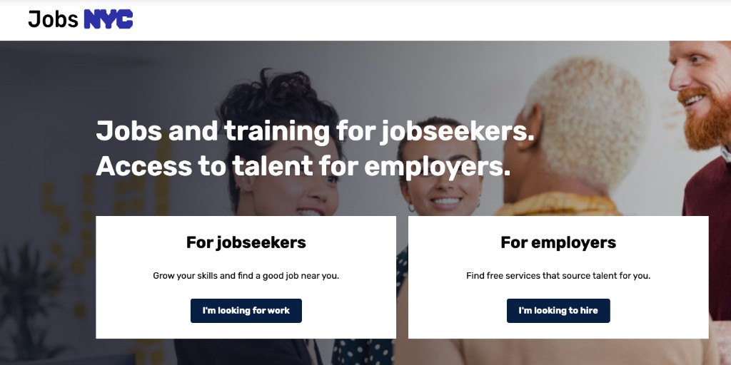 '@NYCMayor is improving lives everyday thanks to initiatives like the #JobsNYC talent portal that democratize tech & provide easier access to city services & info,' said #NYCCTO Fraser. Learn about Jobs NYC + the new “Run This Town” campaign: on.nyc.gov/4dfGh9p