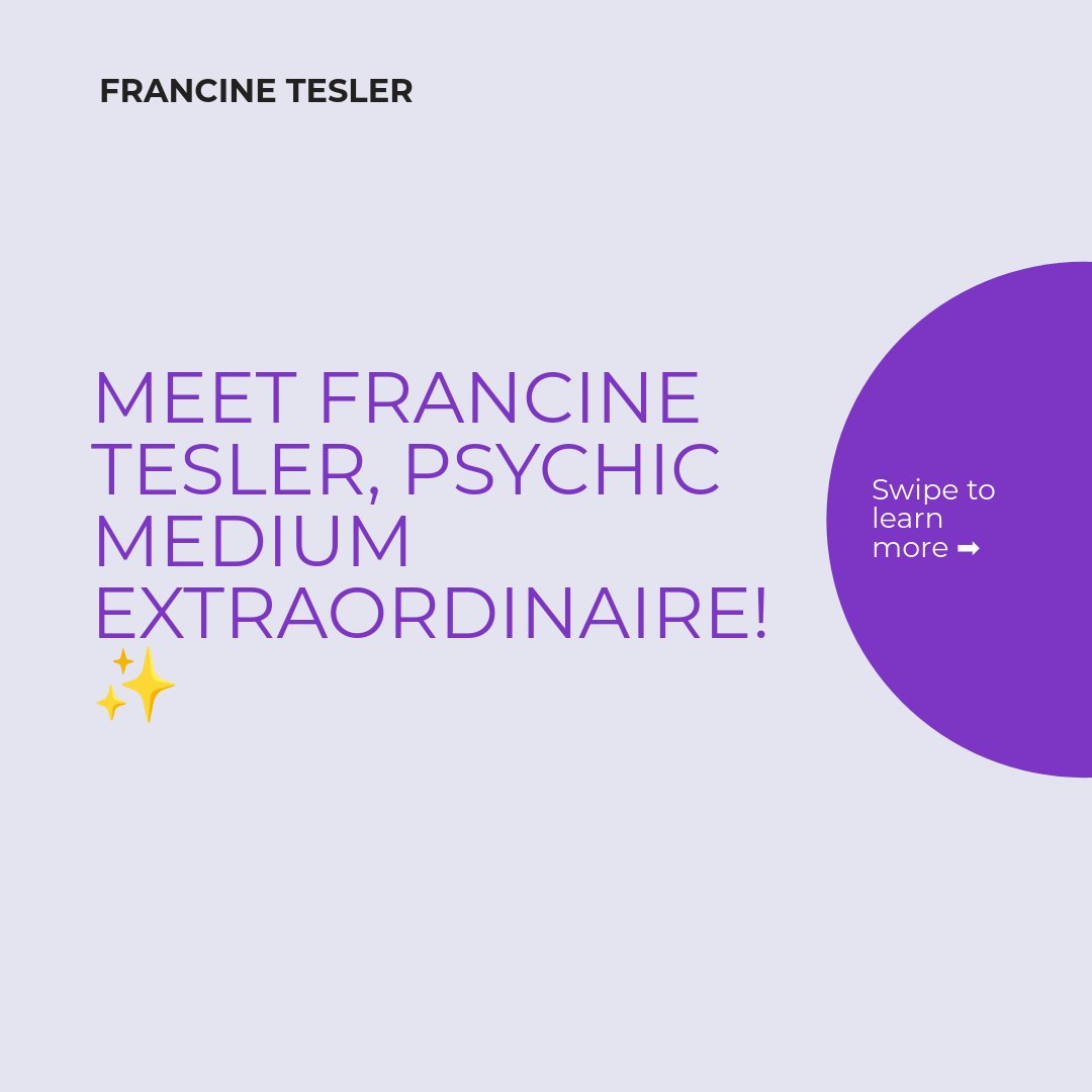 at Haute Healing Oasis in Stamford, CT, or JHouse Spa in Greenwich, CT! FrancineTesler.com #PsychicMedium #SpiritualGuidance #HealthInsights Book your corporate events now! 📞 914-469-6693 #psychic #psychicmedium #corporatewellness #sowhatdoyoureallywanttoknow
