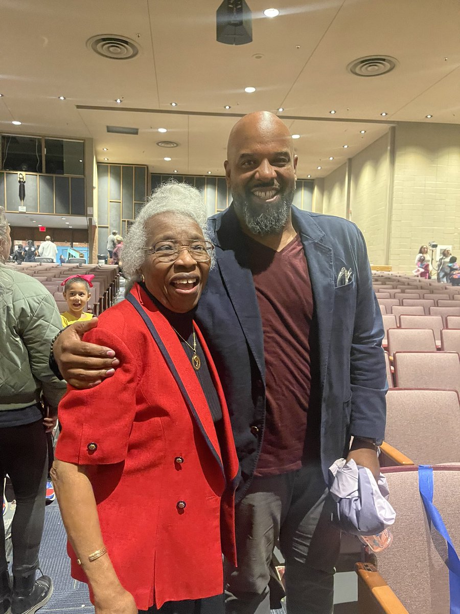 Got to take part in MCPS #50yearsofFrenchImmersion celebration. The best part was the big hug from the 1st teacher who ever “saw” me. Mme. Salomon loved me at my worst &amp; never doubted me. My love for her &amp;  impact she had on me is immeasurable. THANK U <a href="/FVandenplas/">Françoise Vandenplas</a> 4 inviting me!